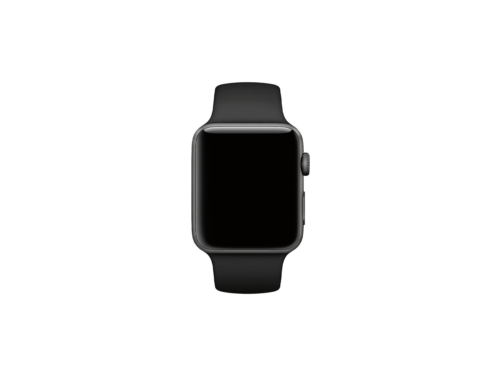 Apple Watch Series 3 (GPS) 42mm Space Gray Aluminum with Black Sports Band