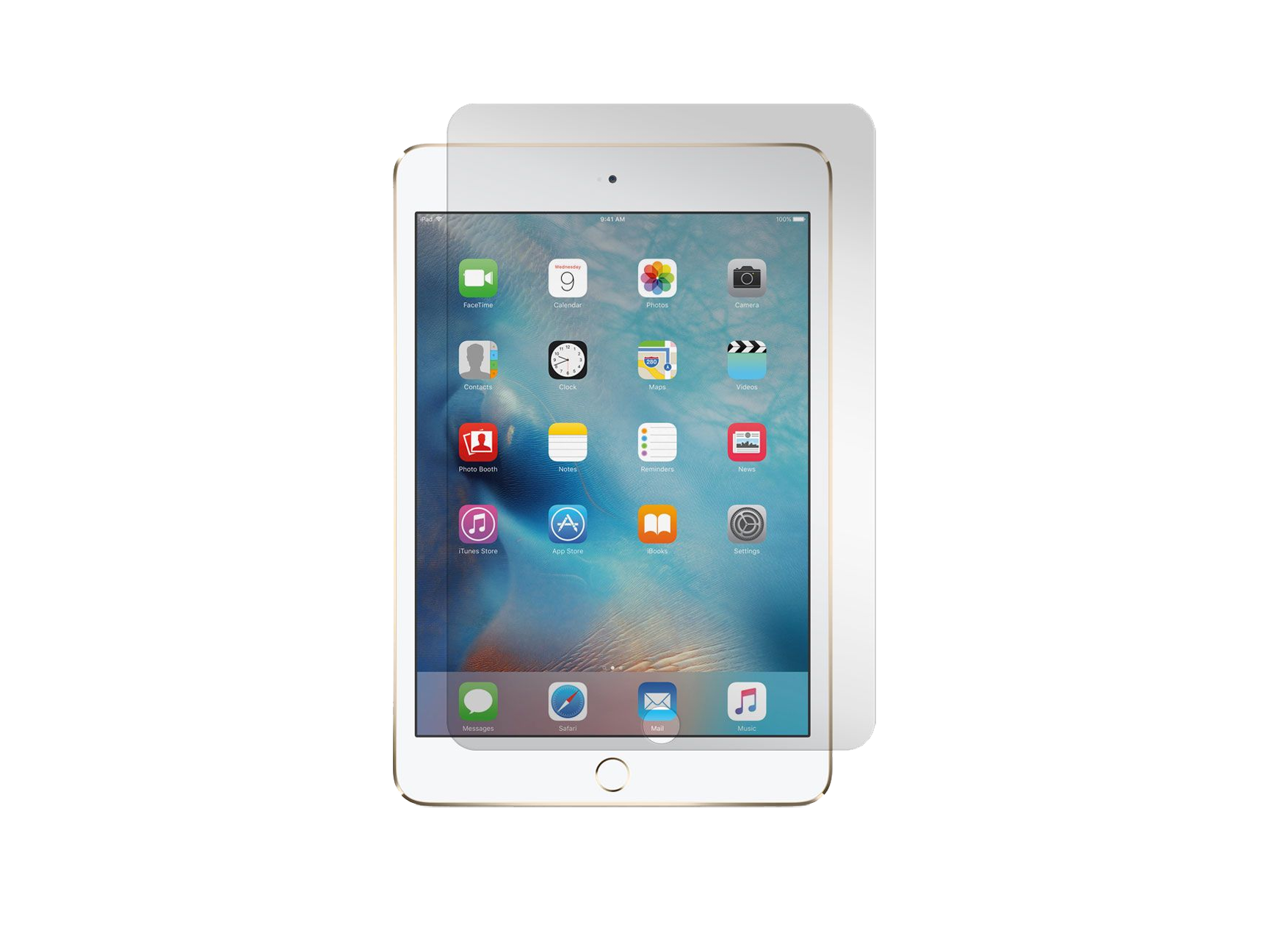 Black Ice Edition Tempered Glass Screen Protector for iPad Mini 4/5