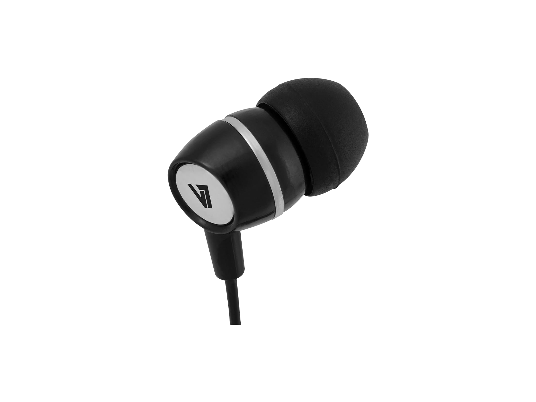 V7 Noise Isolating Stereo Earbuds with Inline Mic