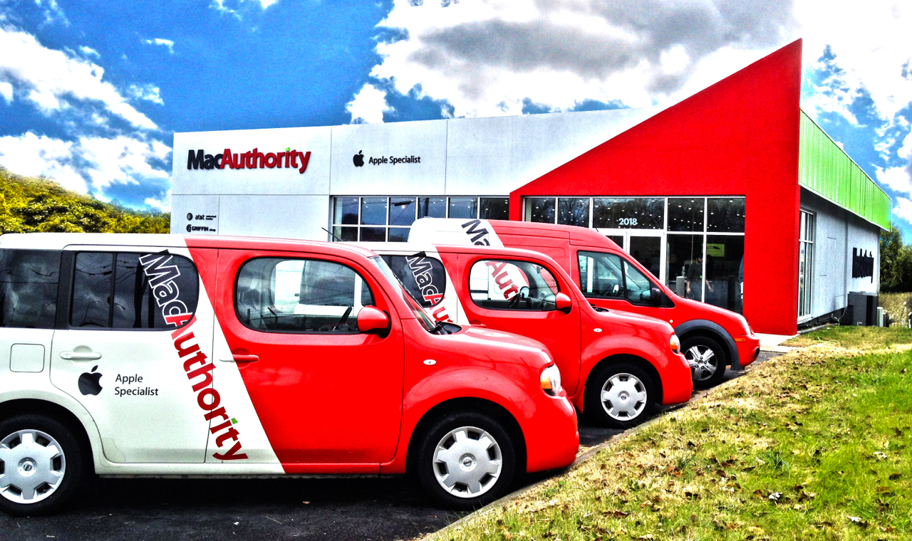 Lindell Ave MacAuthority store in Nashville Tennessee