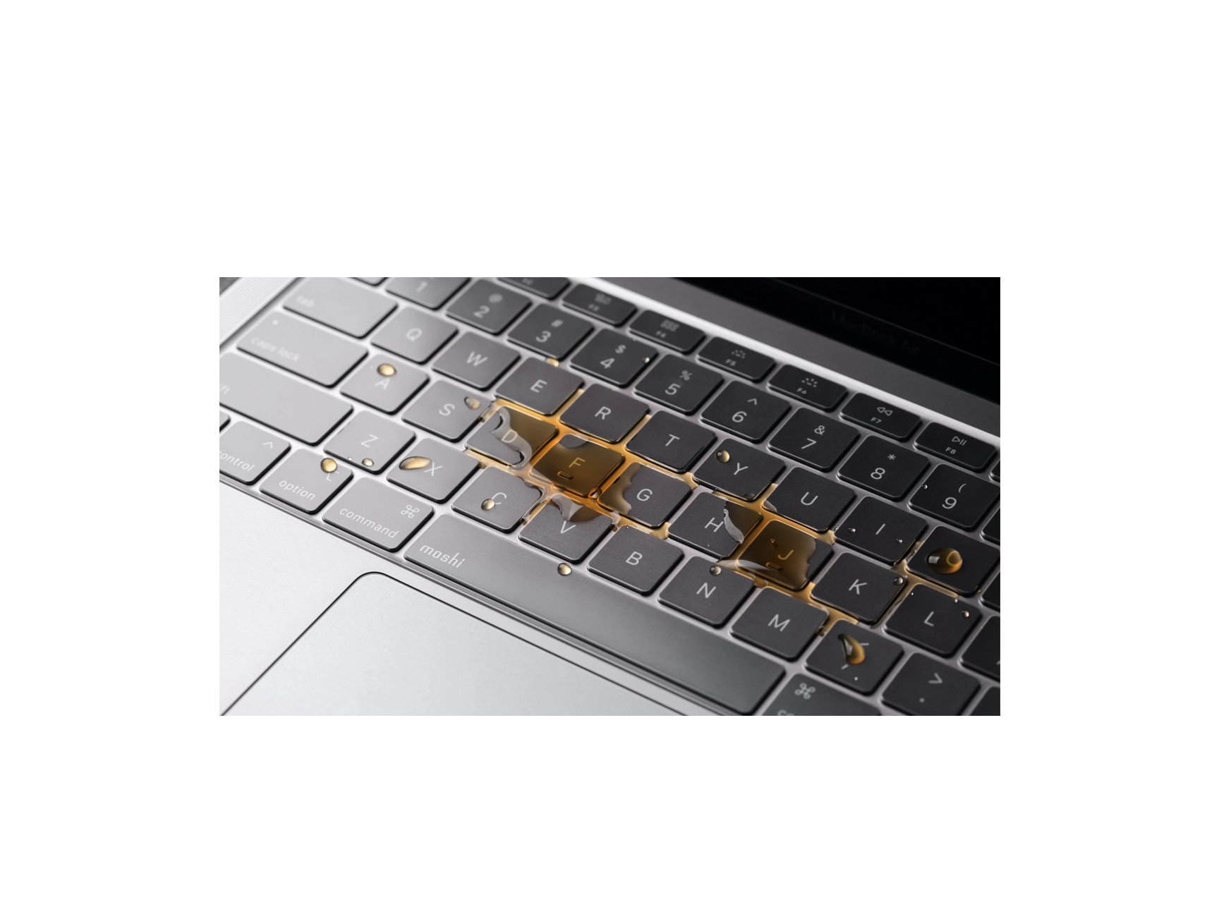 Moshi ClearGuard MB Keyboard Protector for MacBook Pro (13" /16", 2020) -US