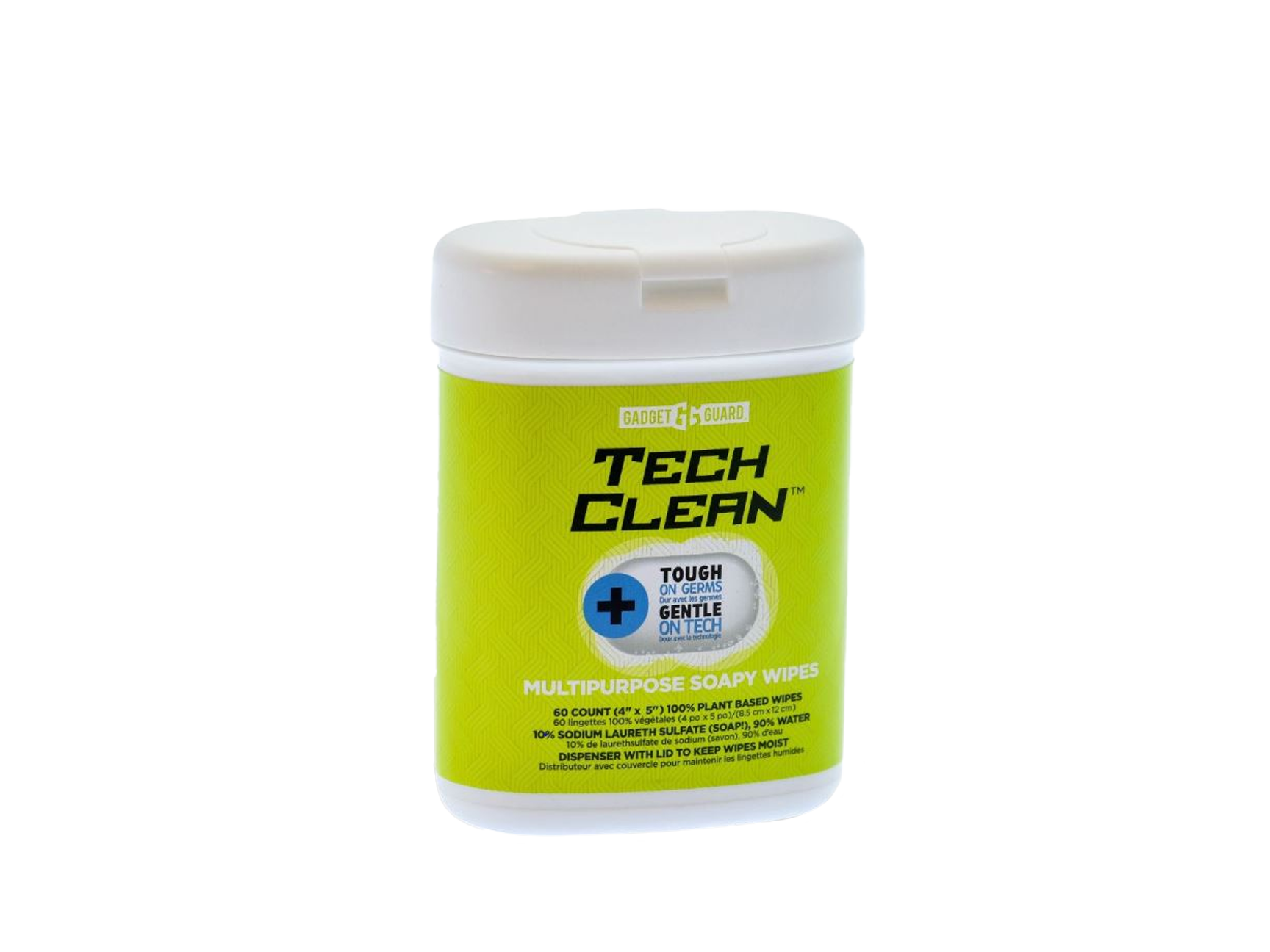 Gadget Guard TechClean Multipurpose Soapy Wipes