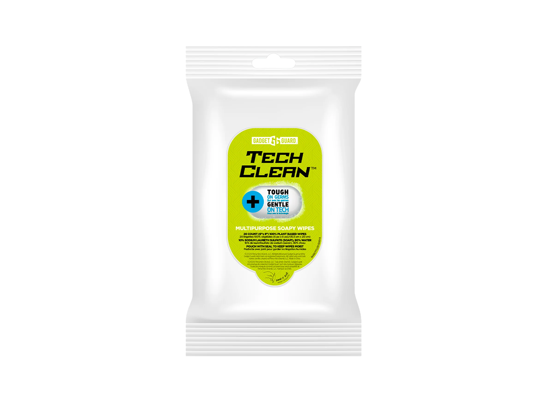 Gadget Guard TechClean Multipurpose Soapy Wipes
