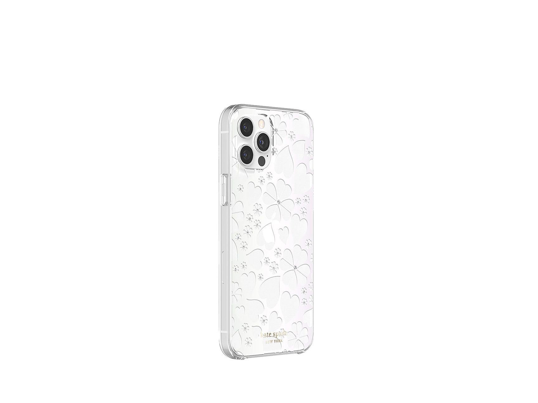 Kate Spade New York Protective Hardshell Clear Case for iPhone 12 Pro