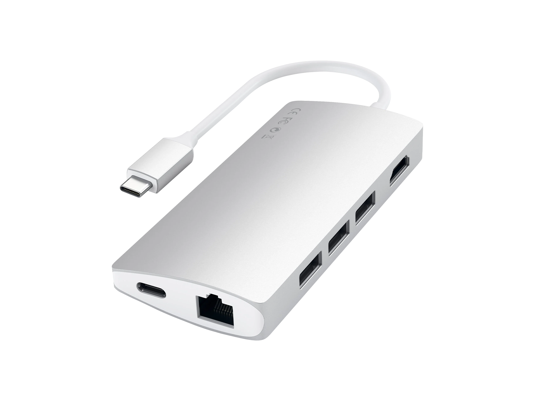 Satechi USB-C Multi-port 4K with Ethernet Adapter V2