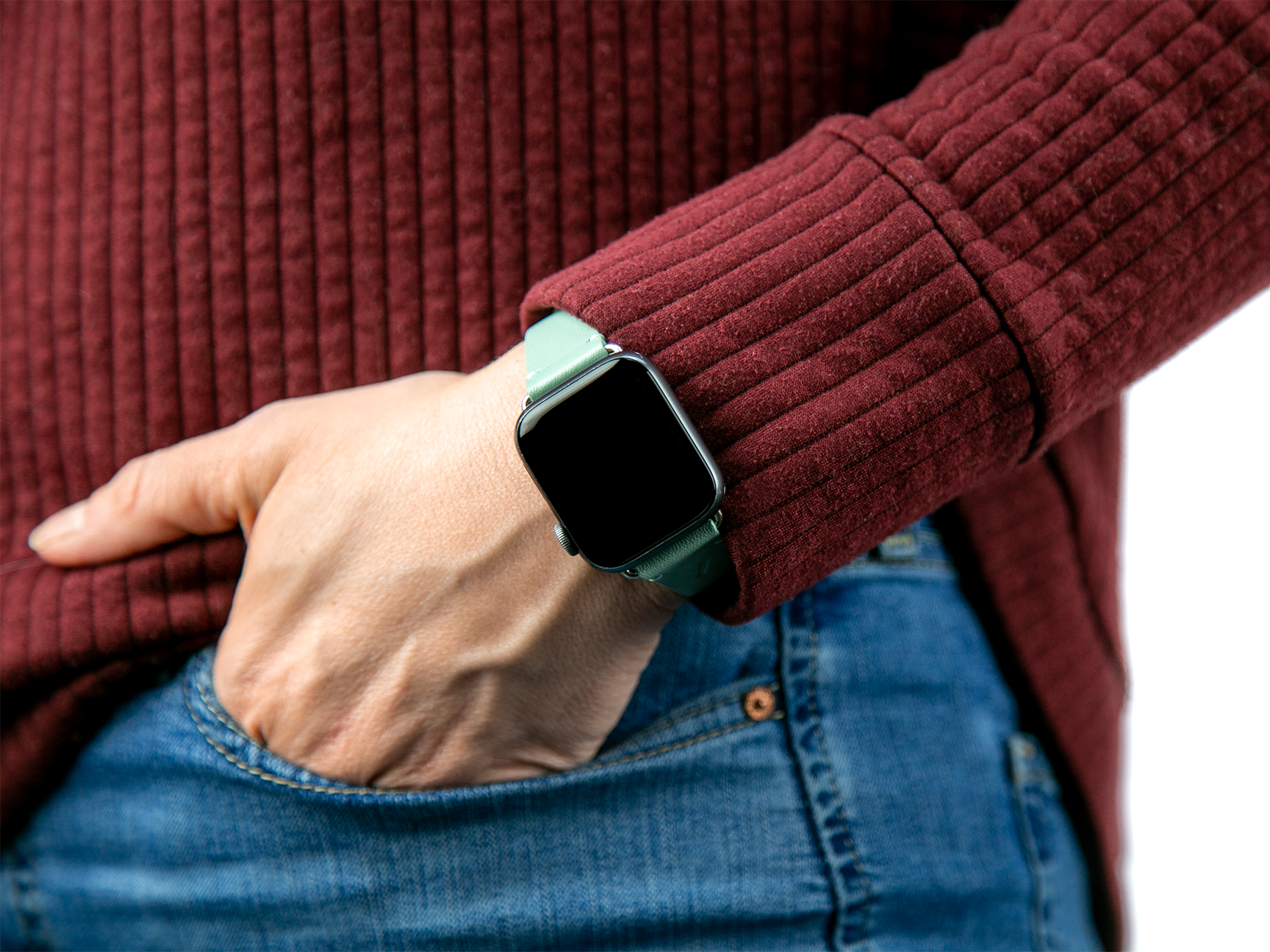 Native Union Italian Leather Classic Strap for Apple Watch (42/44/45mm)