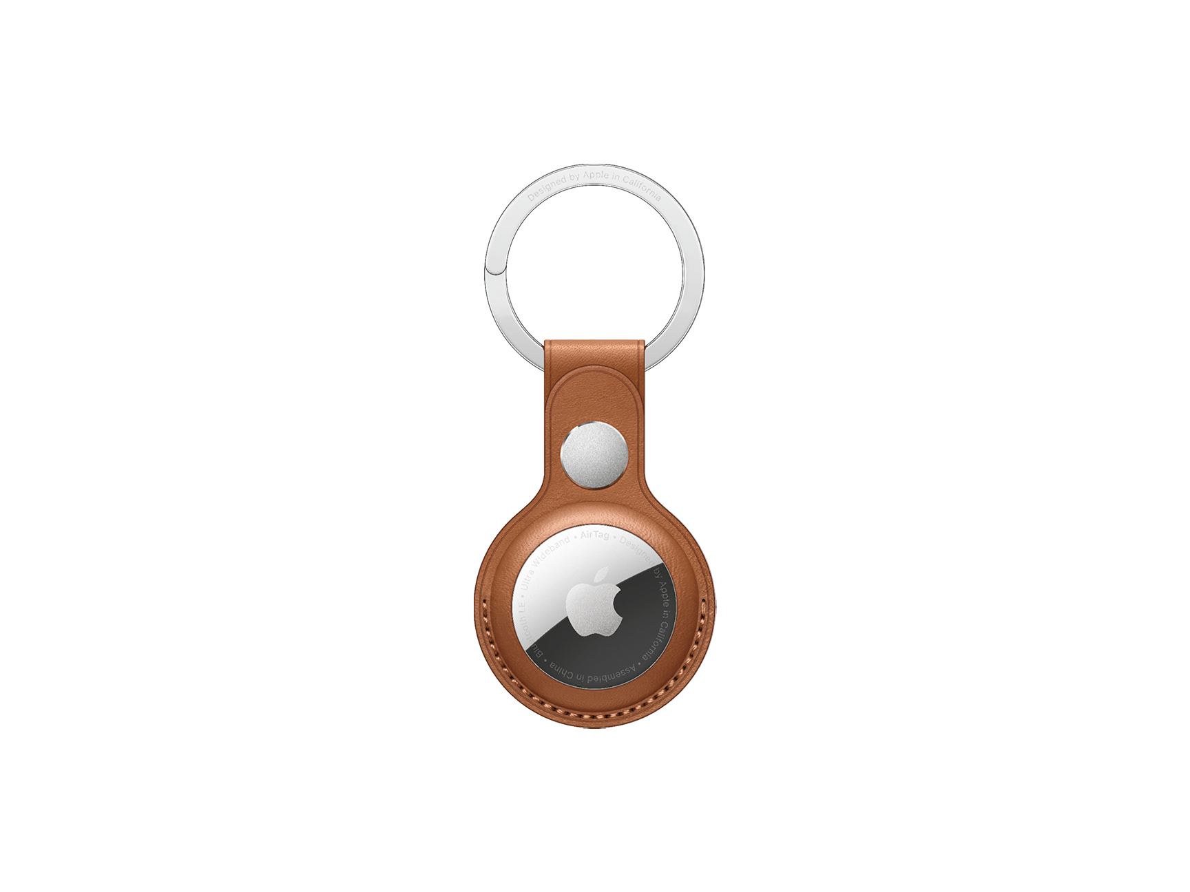 AirTag Leather Key Ring