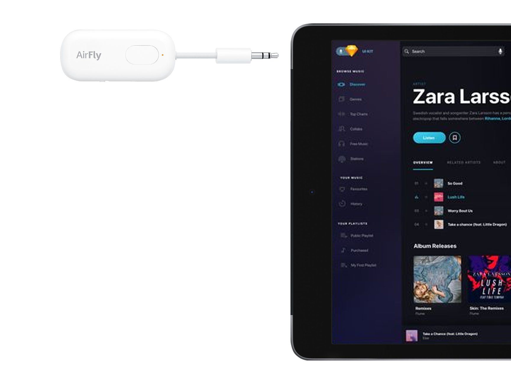 Twelve South Airfly Pro Bluetooth Transmitter