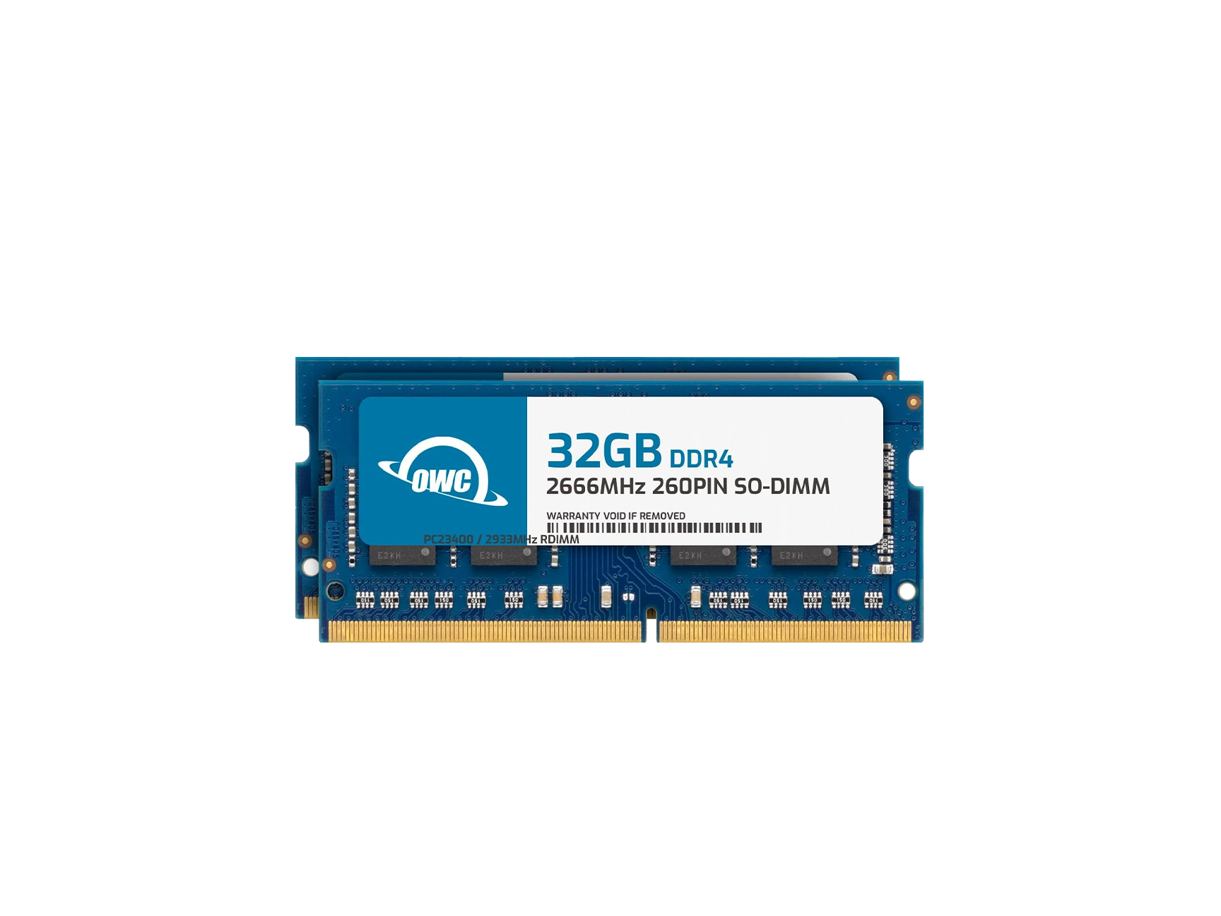 OWC 64GB DDR4 2666 MHz SO-DIMM Memory Upgrade (2 x 32GB)