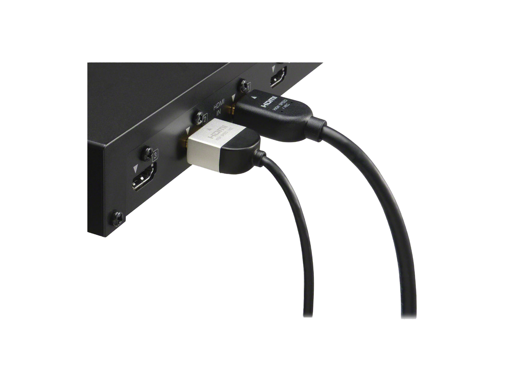 Sony Slim High Speed 4K/3D/Ethernet HDMI Cable - 6.6' (2 m)