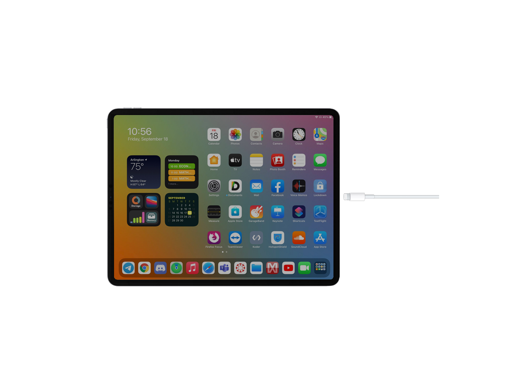 Apple USB-C to Lightning Cable (2m)