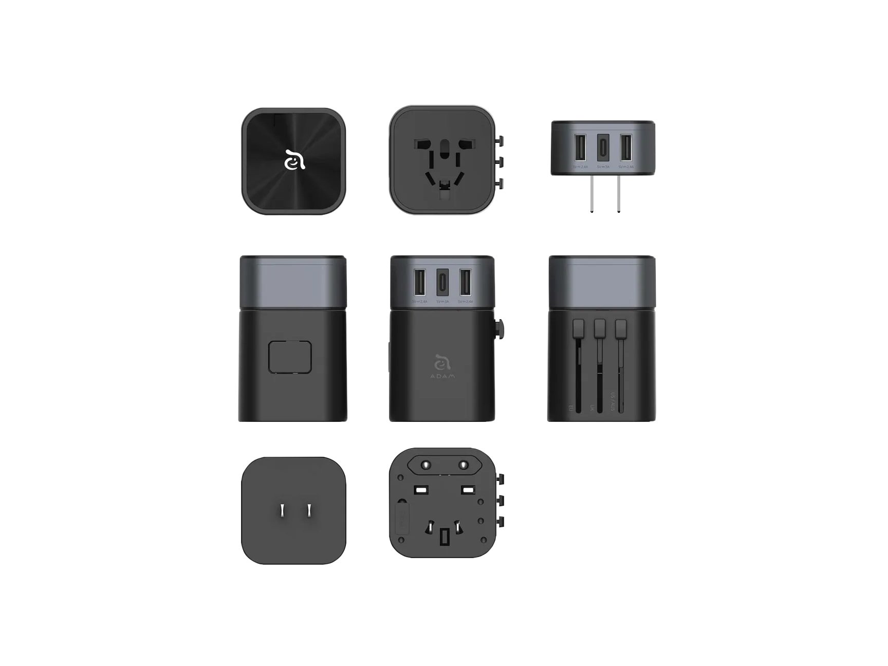 Adam Elements OMNIA T3 Universal Travel Adapter