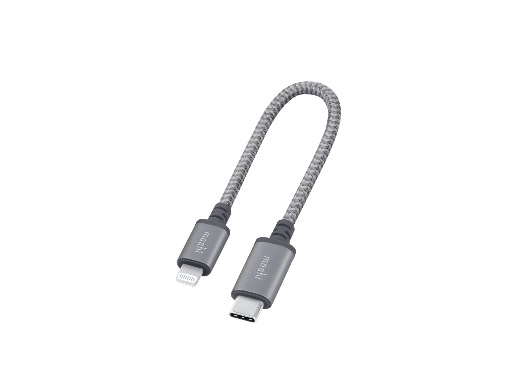 Moshi Integra USB-C Charge Cable with Lightning Connector (0.8 ft / 0.25 m)