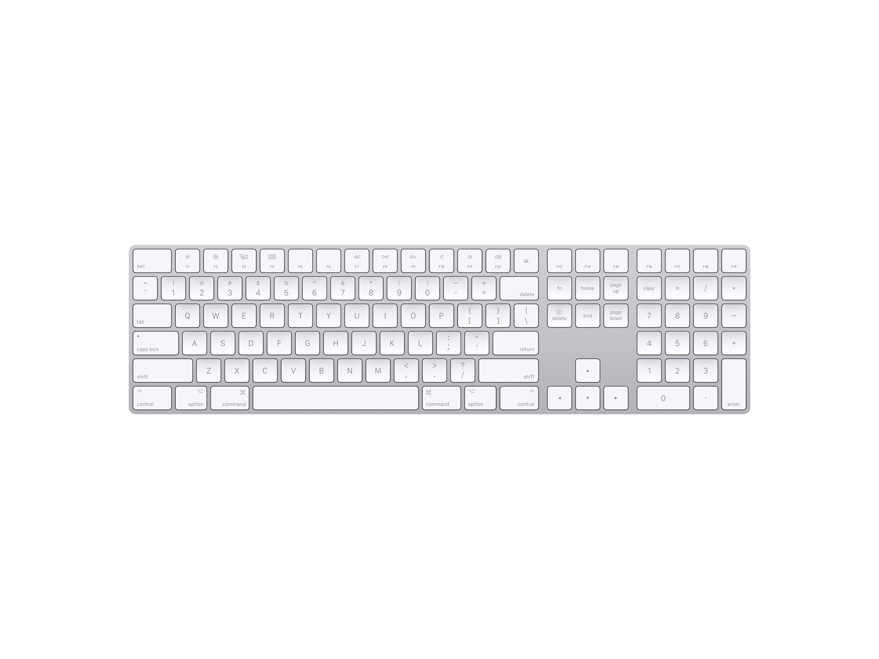 Apple Magic Keyboard with Numeric Keypad