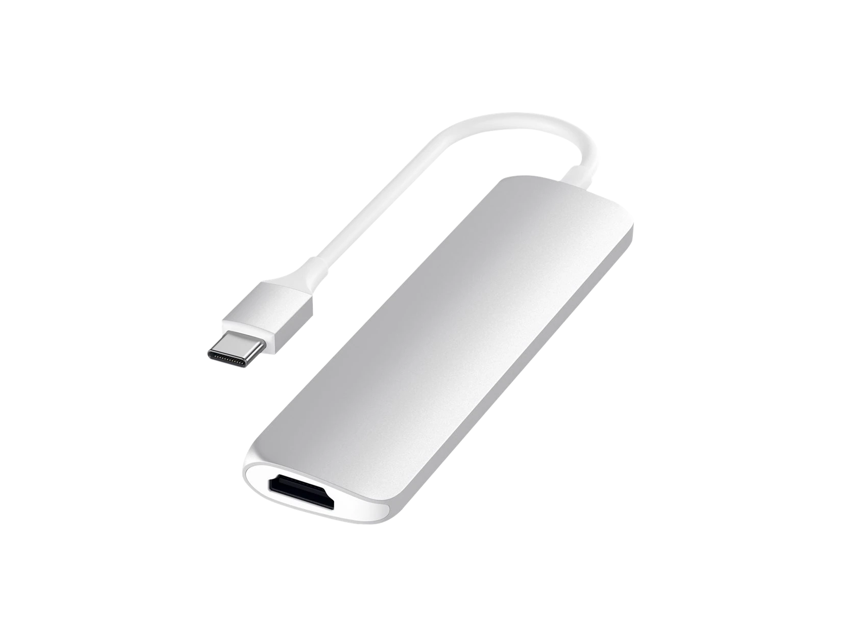 Satechi Slim Aluminum Type-C Multi-Port Adapter V2