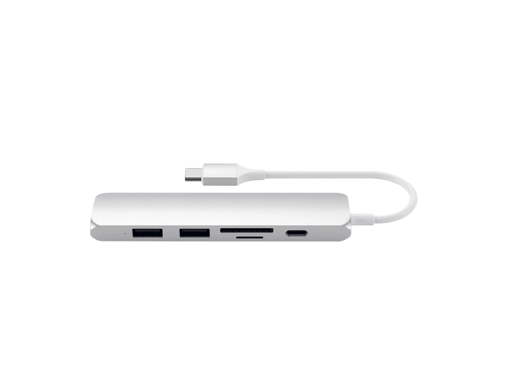 Satechi Slim Aluminum Type-C Multi-Port Adapter V2
