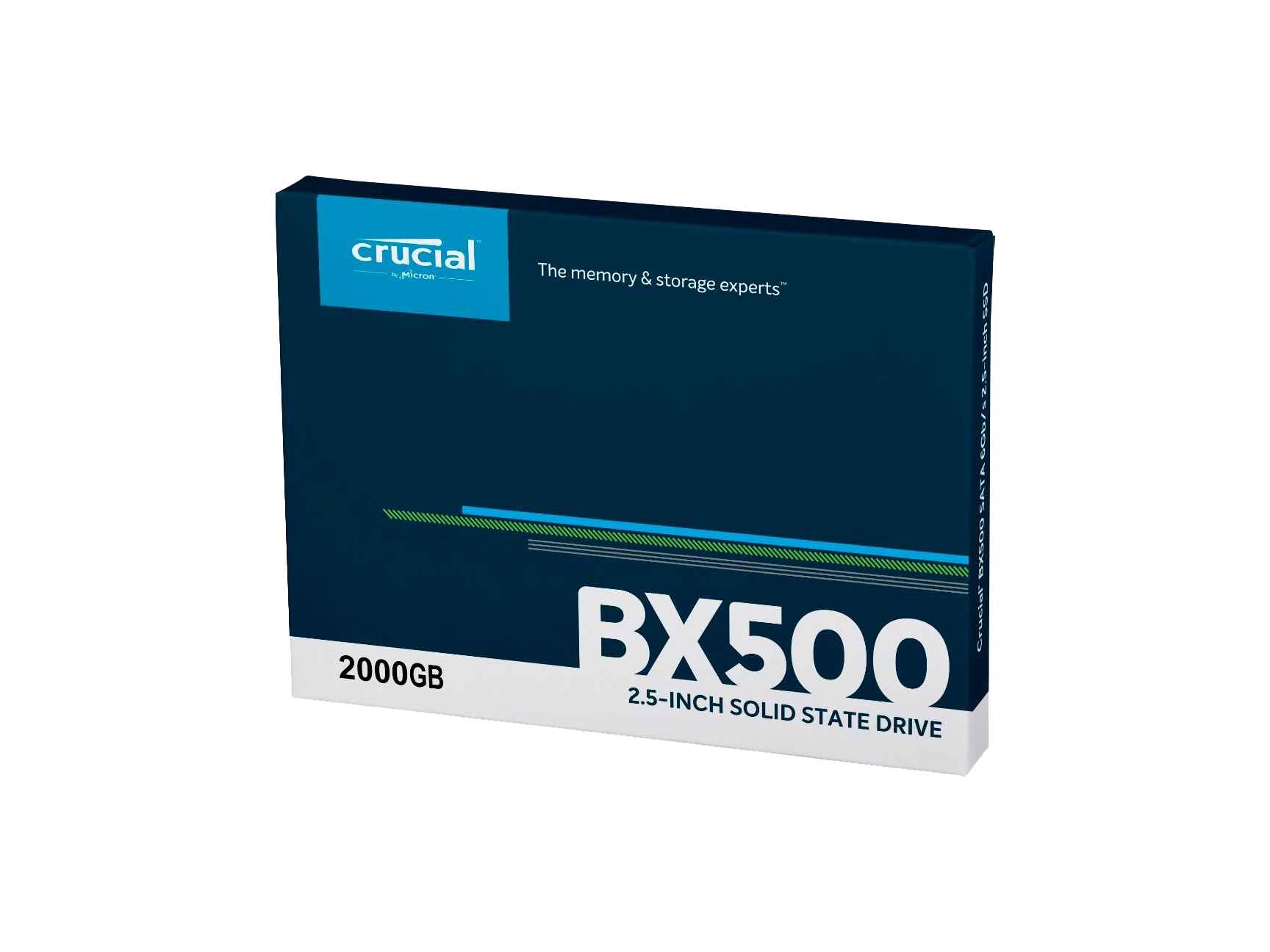Crucial BX500 2TB 3D NAND SATA 2.5-inch SSD