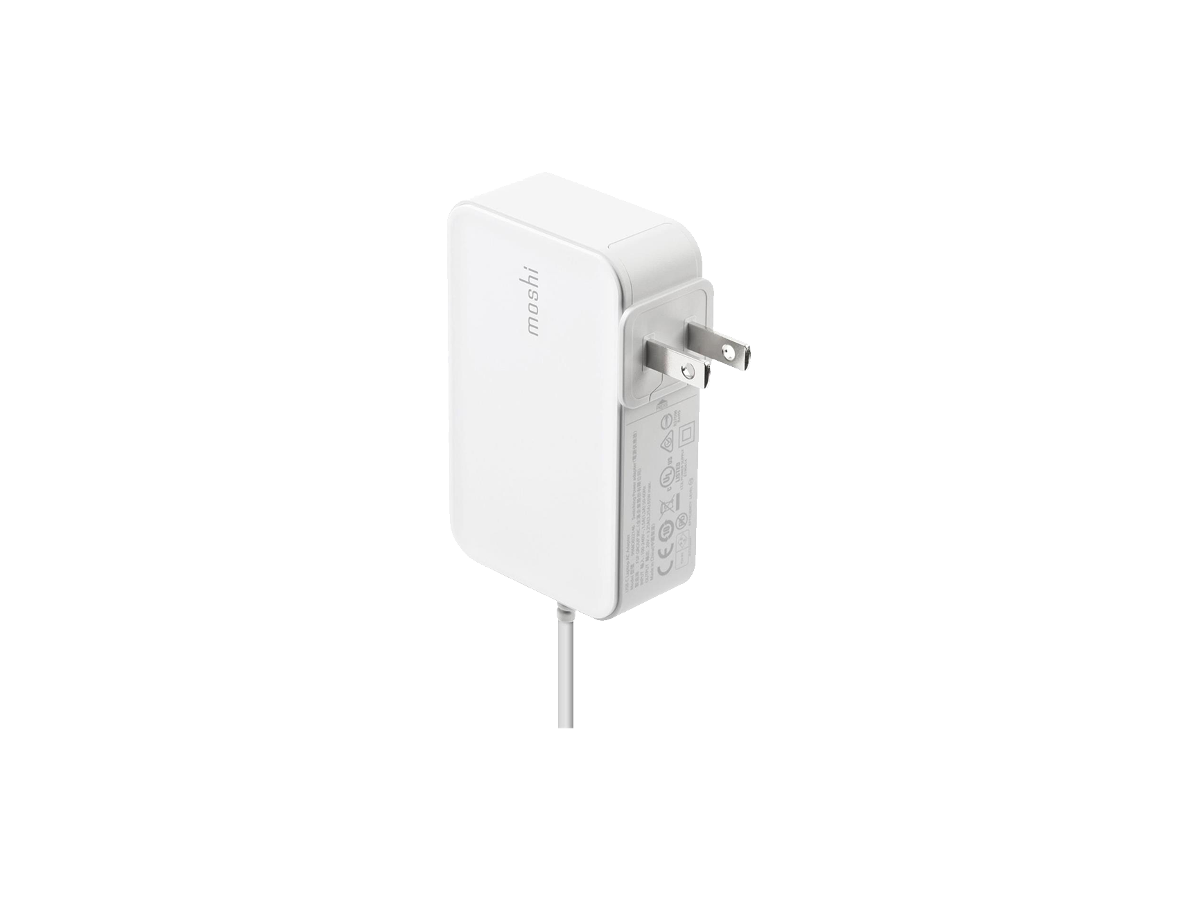 Moshi ProGeo USB-C Laptop Charger (65 W, US)