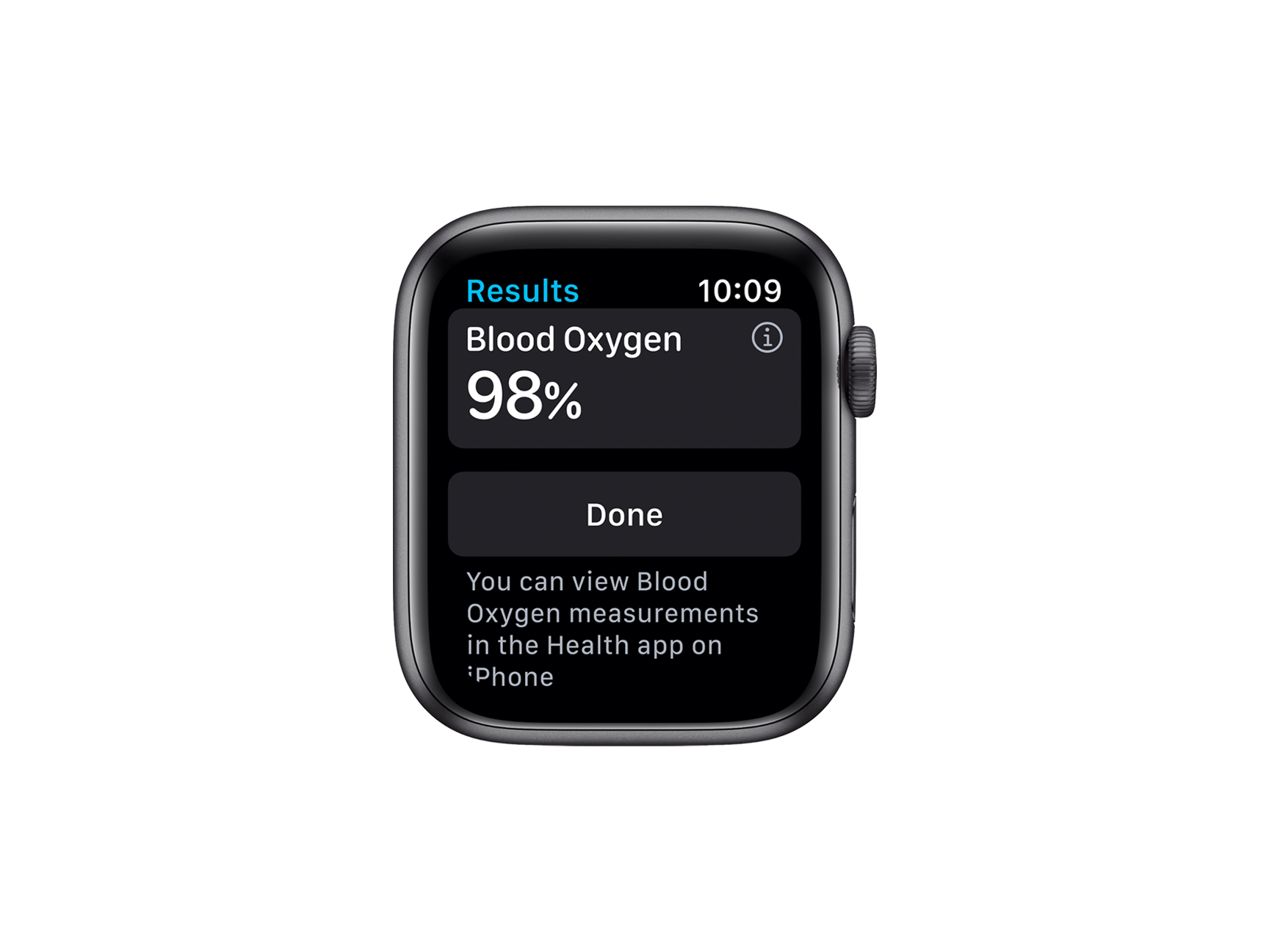 Apple Watch SE (GPS) 44mm Space Gray Aluminum Case