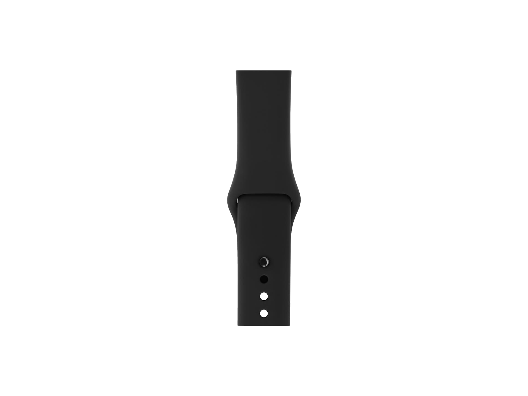 Apple Watch Series 3 (GPS) 42mm Space Gray Aluminum with Black Sports Band