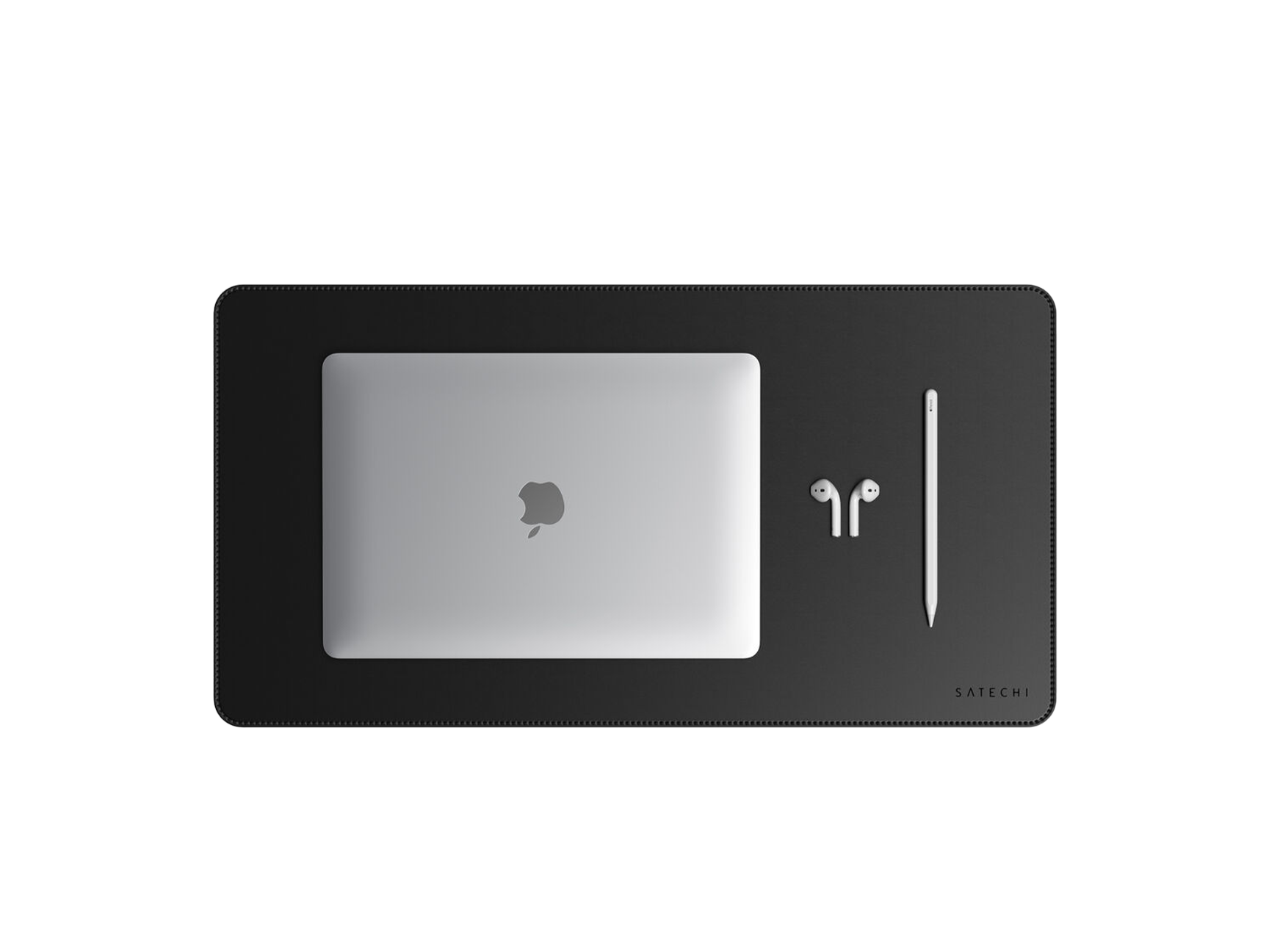 Black Satechi Eco-Leather Desk Mat